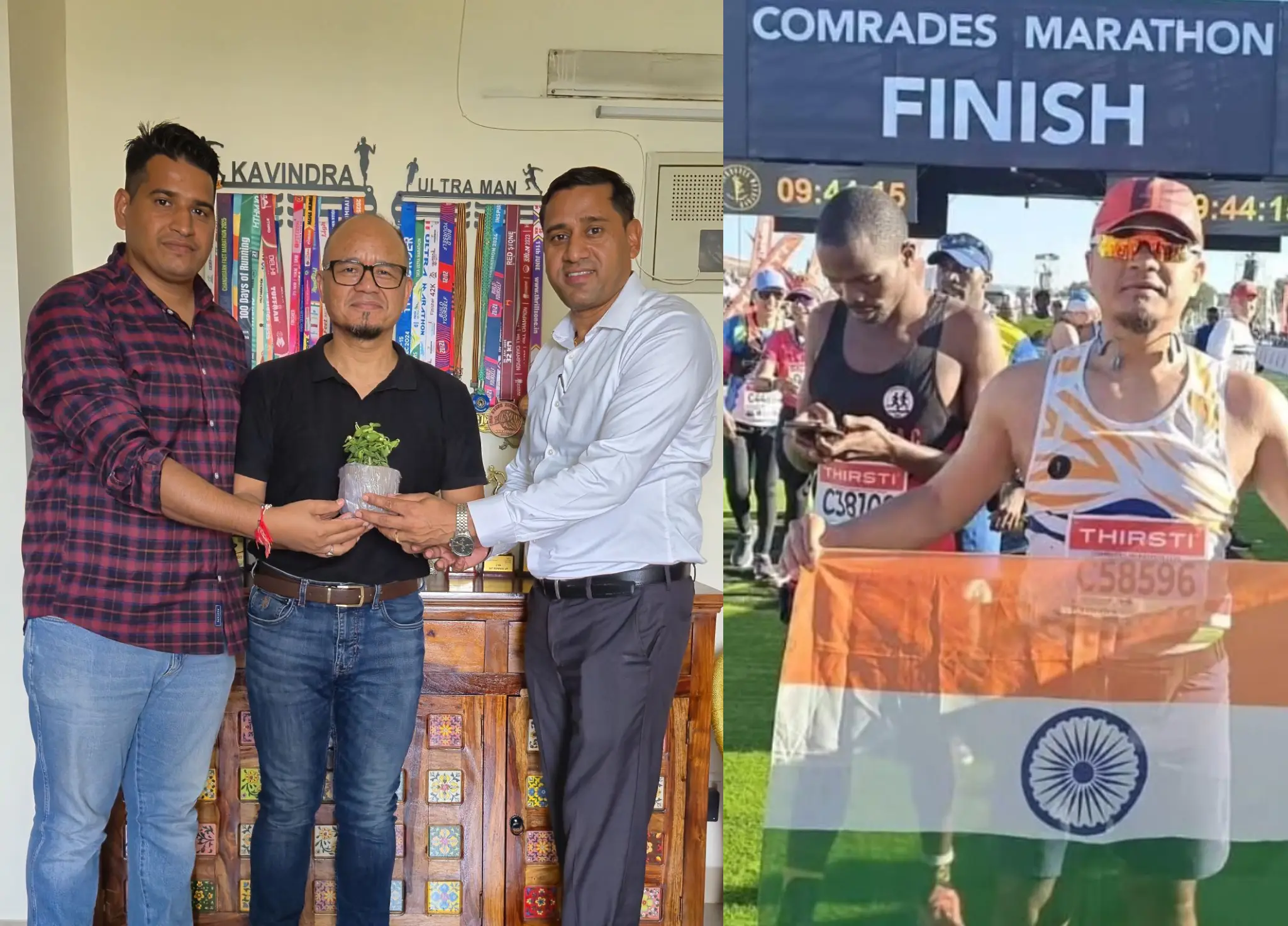 Ultra-Marathoner Mr. Kavindra Singh Brijwa