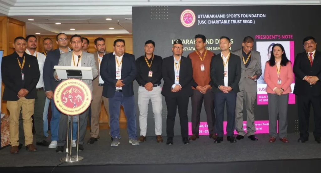 honouring-team-uttarakhand-sports-foundation-sadasyata-grahan-2