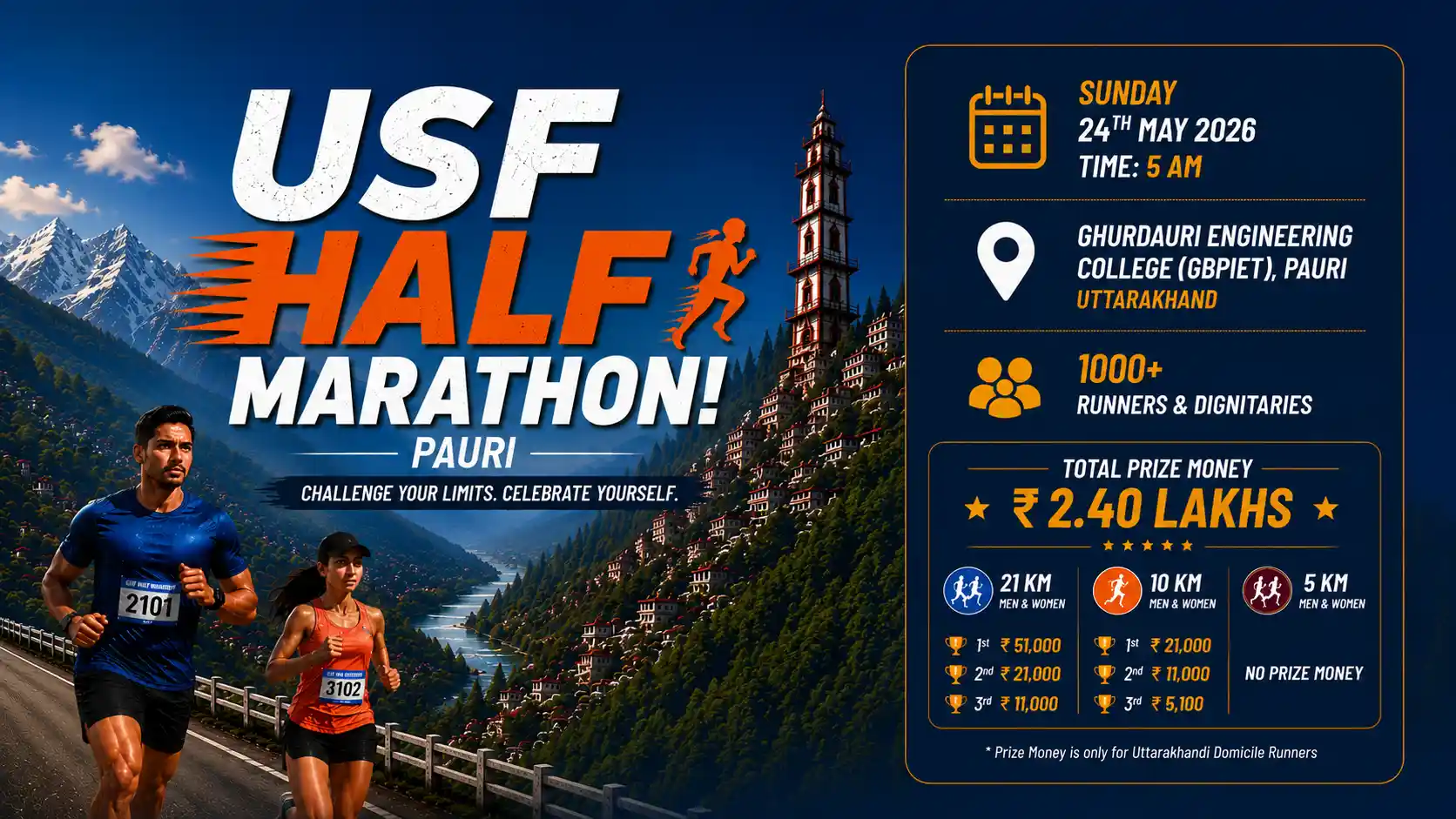 USF Half Marathon Pauri faq