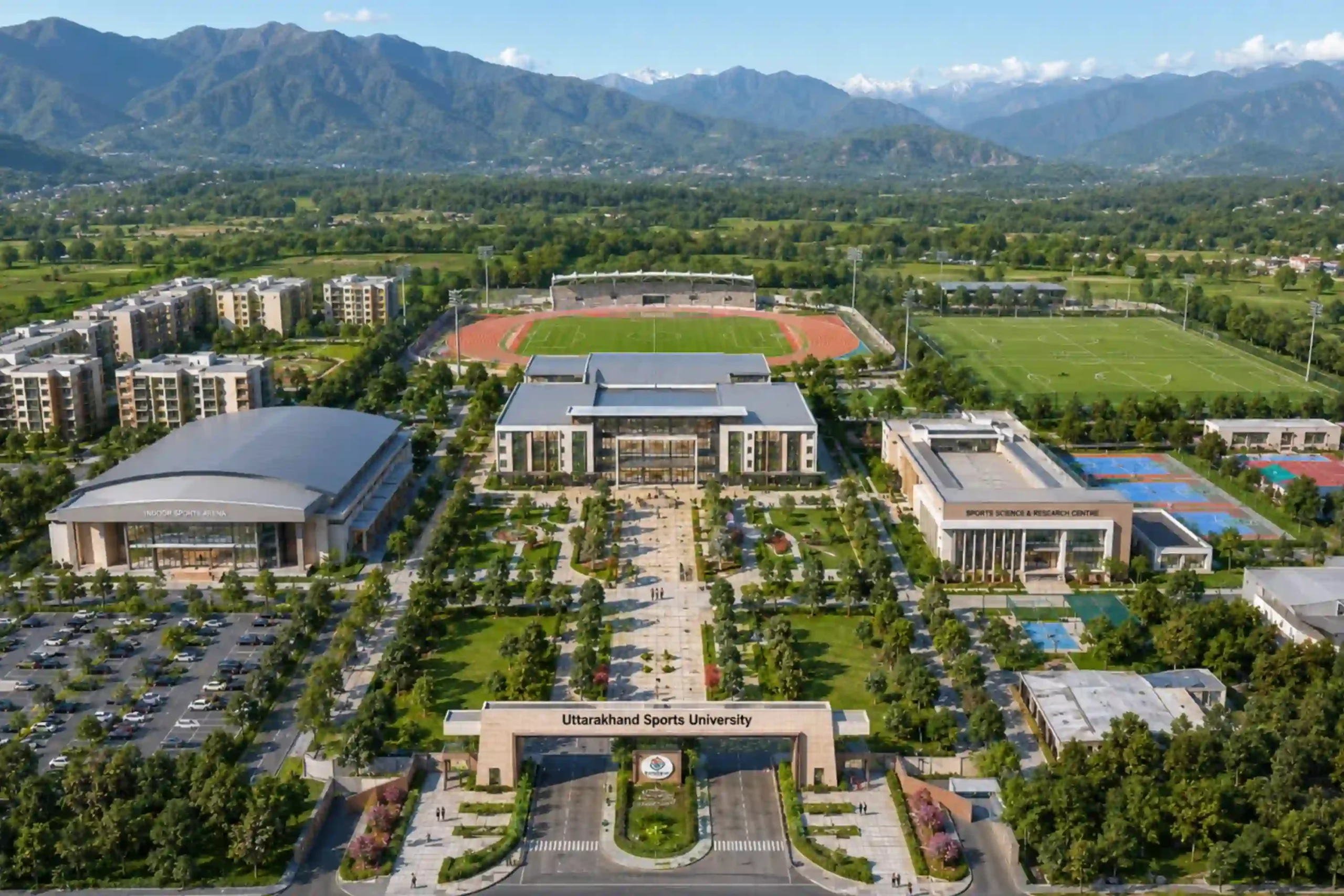 Uttarakhand Sports University Haldwani