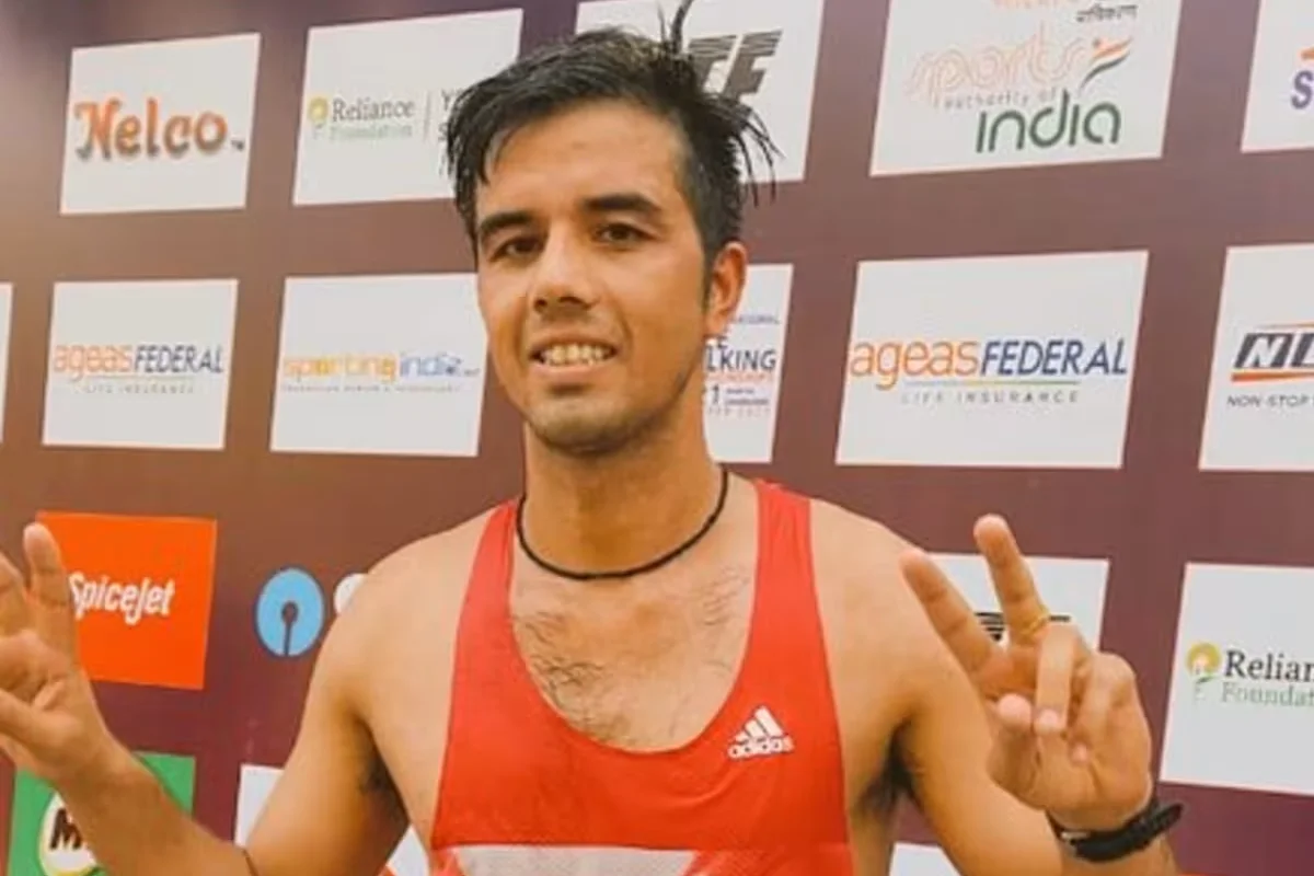Manish Singh Rawat 35km Race Walk Champion Ranchi 2021