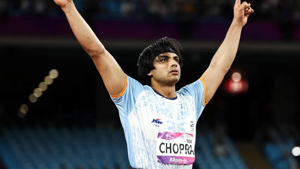 Neeraj chopra commonwealth games 2026 match