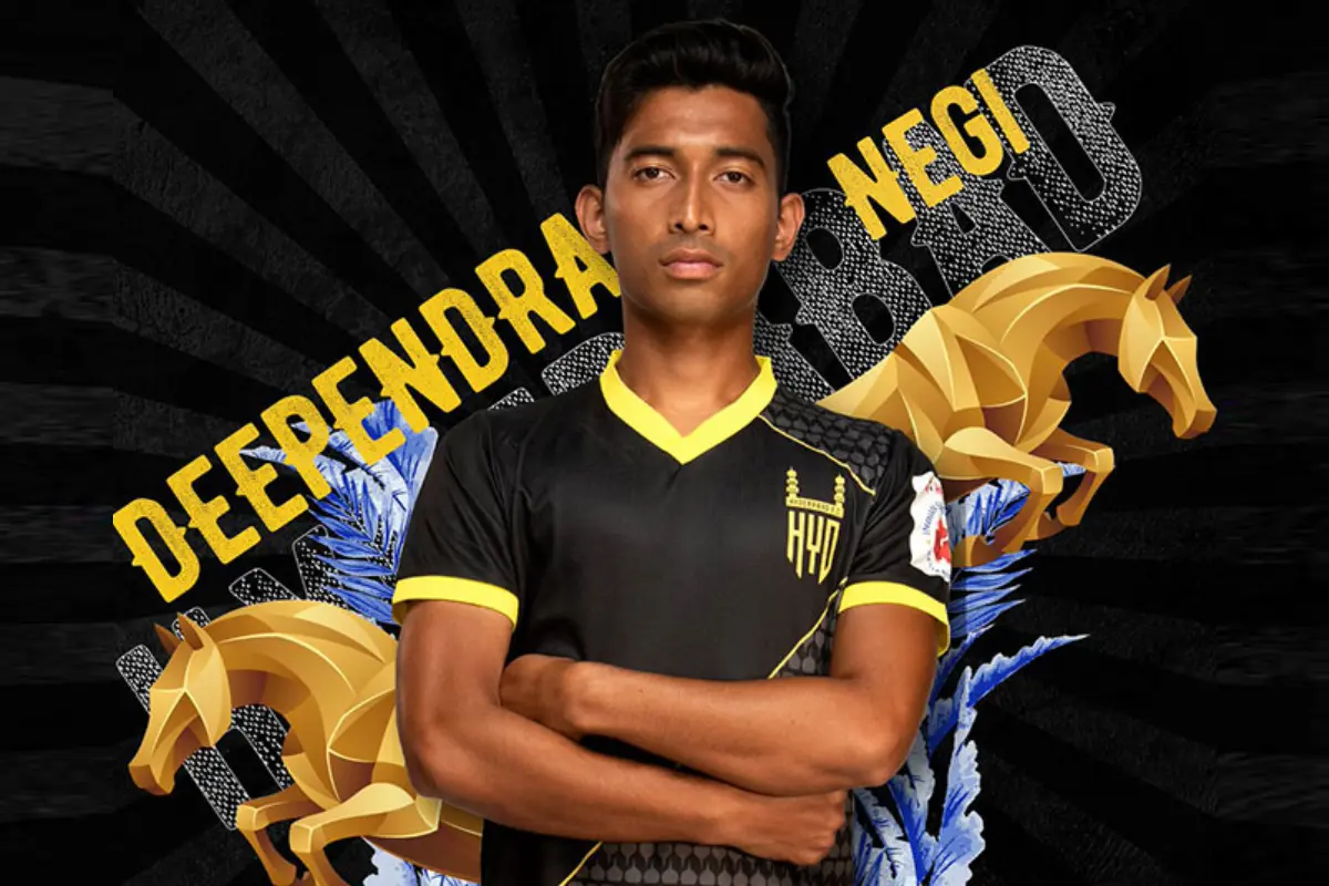 Deependra Singh Negi, Indian footballer and former India U17 captain