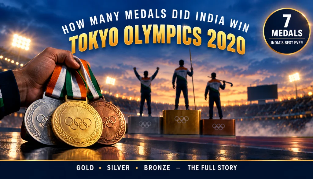 How Many Medals India Won in Olympics 2020