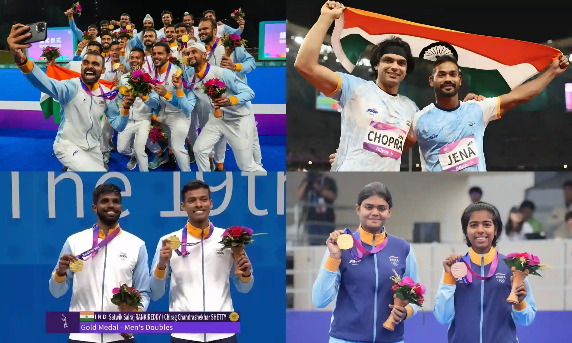 Asian Games 2023 India medal tally