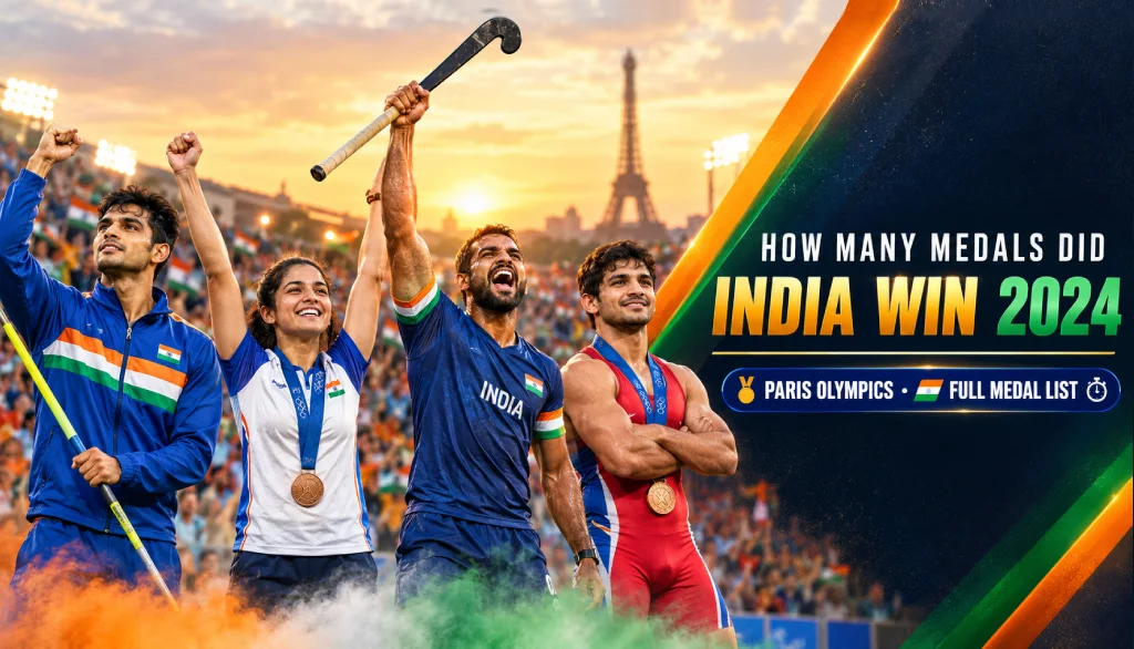 How Many Medals India Won in Olympics 2024