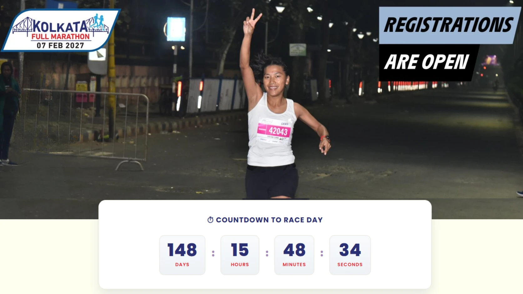 Kolkata Full Marathon (Apollo Tyres Kolkata Full Marathon)