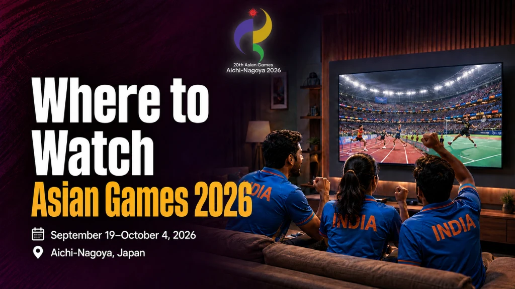 where to watch asian games 2026