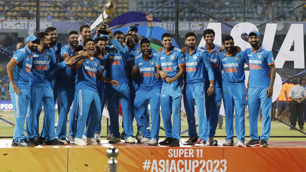 how many times india won asia cup