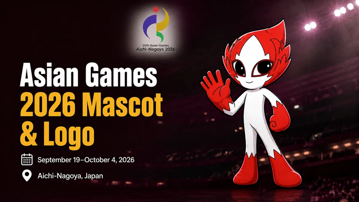 asian games 2026 mascot logo