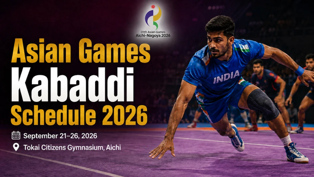 asian games kabaddi schedule 2026