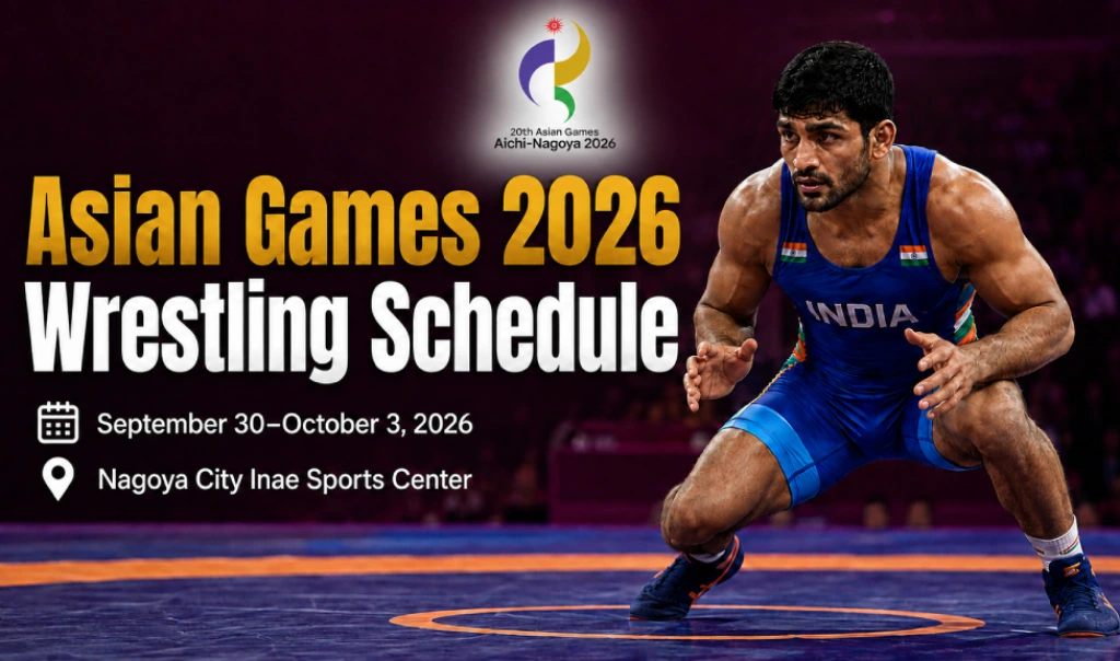asian games 2026 wrestling schedule