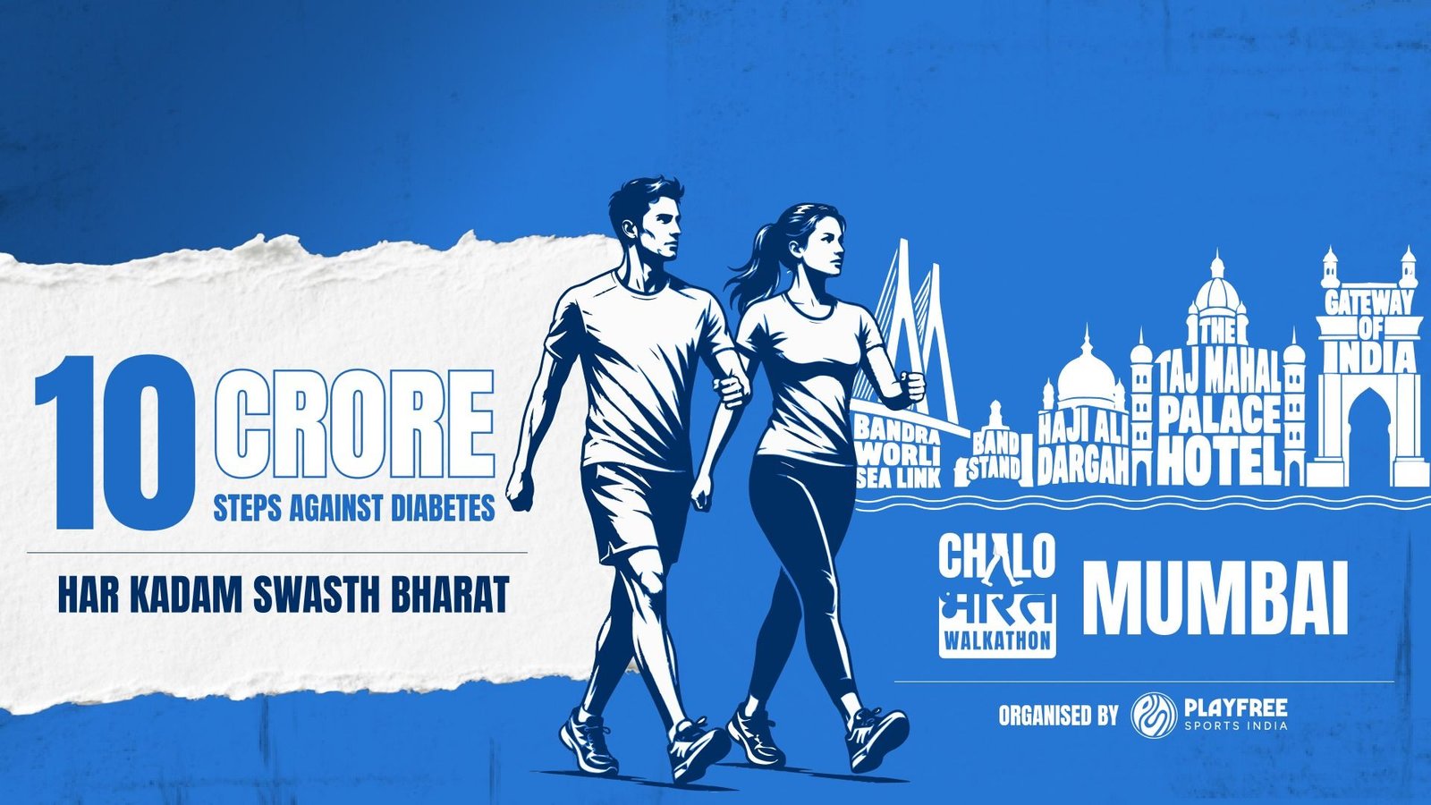 Chalo Bharat Walkathon Mumbai Edition 2027 - upcoming marathon in Mumbai, January 10
