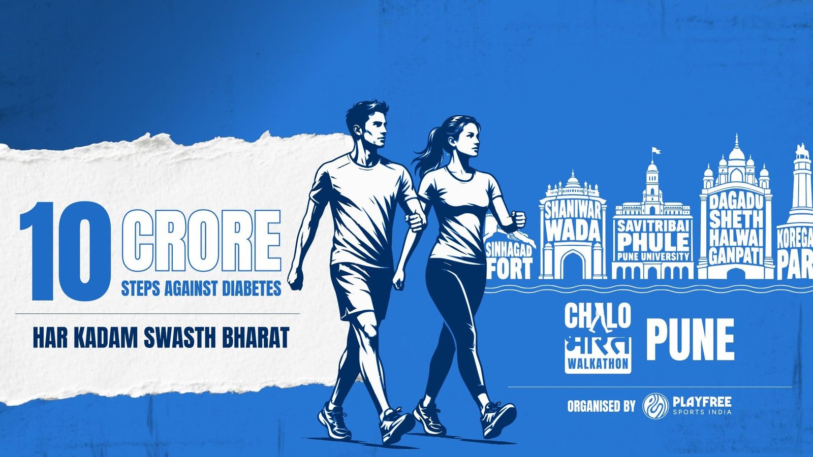 Chalo Bharat Walkathon Pune Edition 2027 - upcoming marathon in Pune, April 11