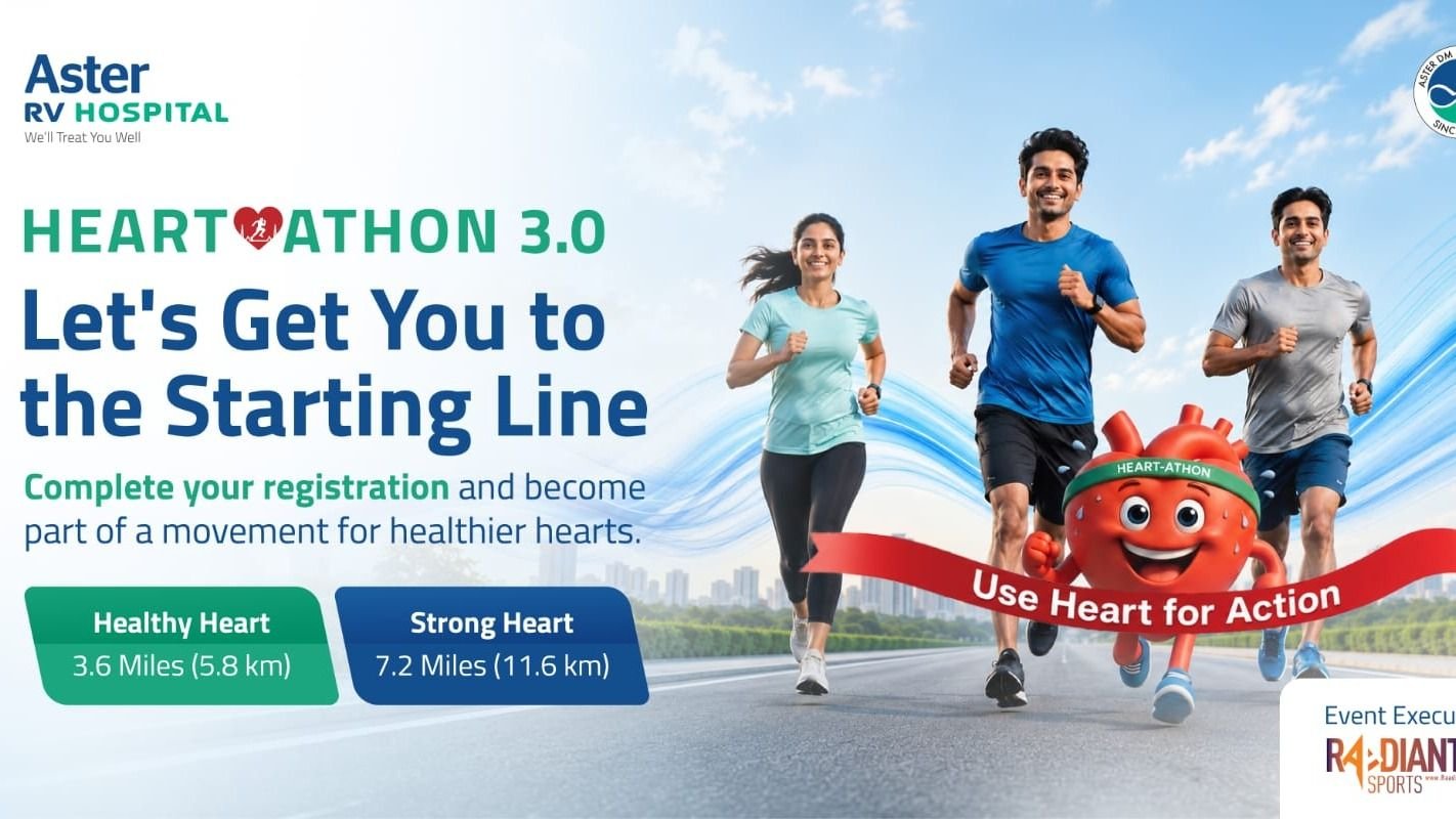 Heart-Athon - upcoming marathon in Bangalore, September 20