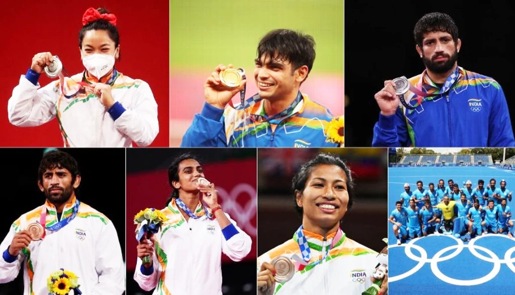 India's 7 medal winners at Tokyo 2020 Olympics