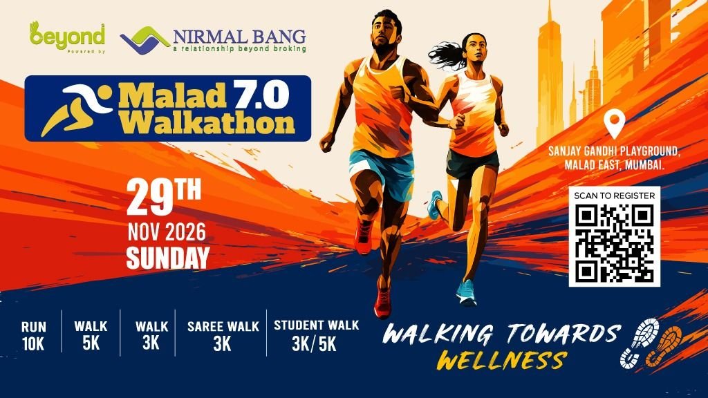 Nirmal Bang Malad Walkathon 7.0 - upcoming marathon in Mumbai, November 29