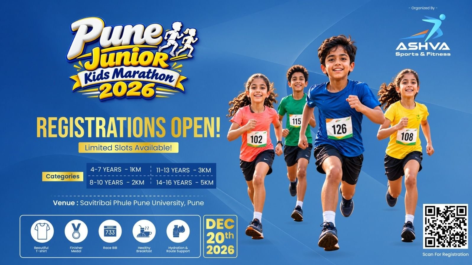 Pune Junior Marathon - upcoming marathon in Pune, December 20