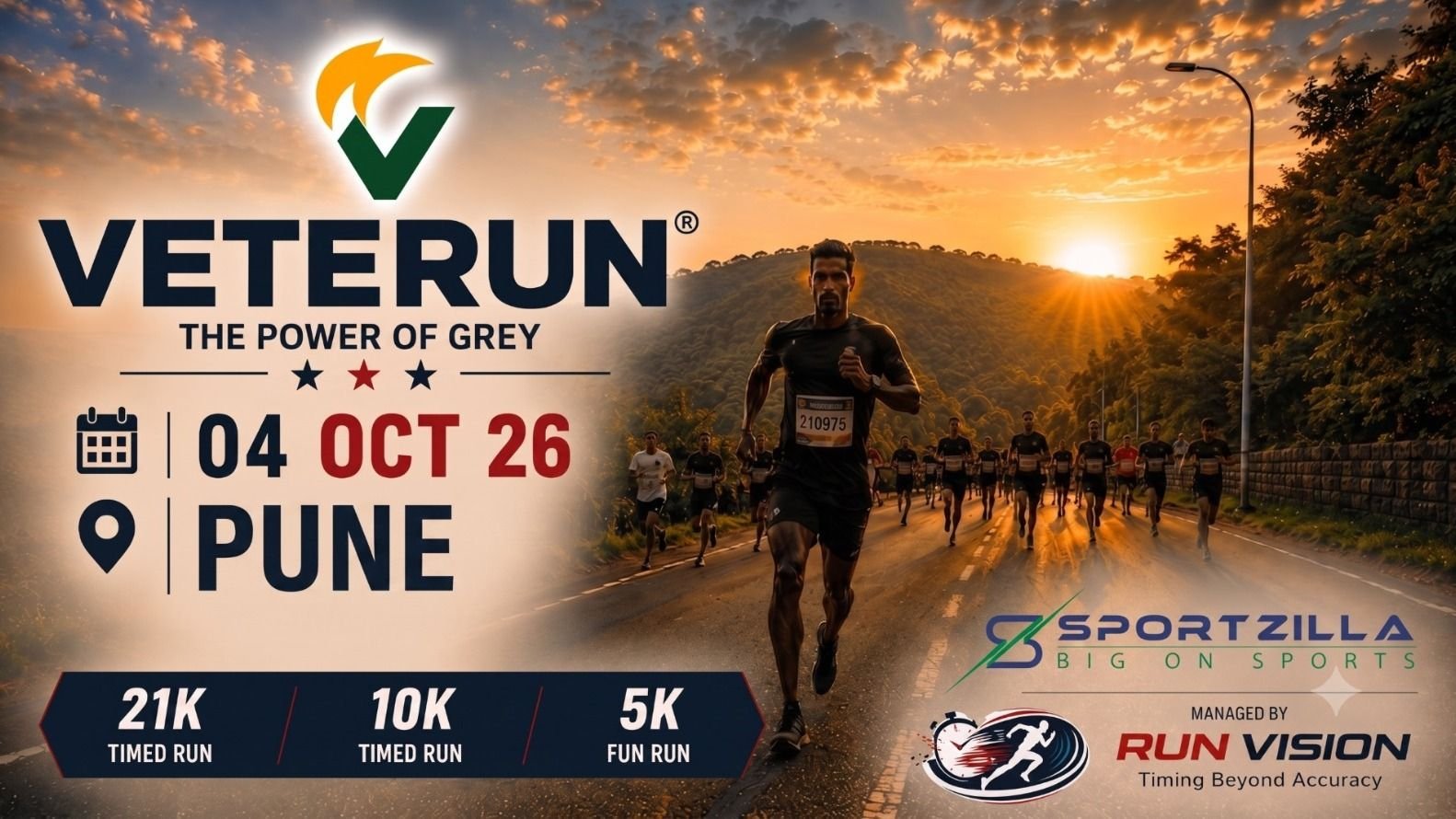 VETERUN 2026 - upcoming marathon in Pune, October 4