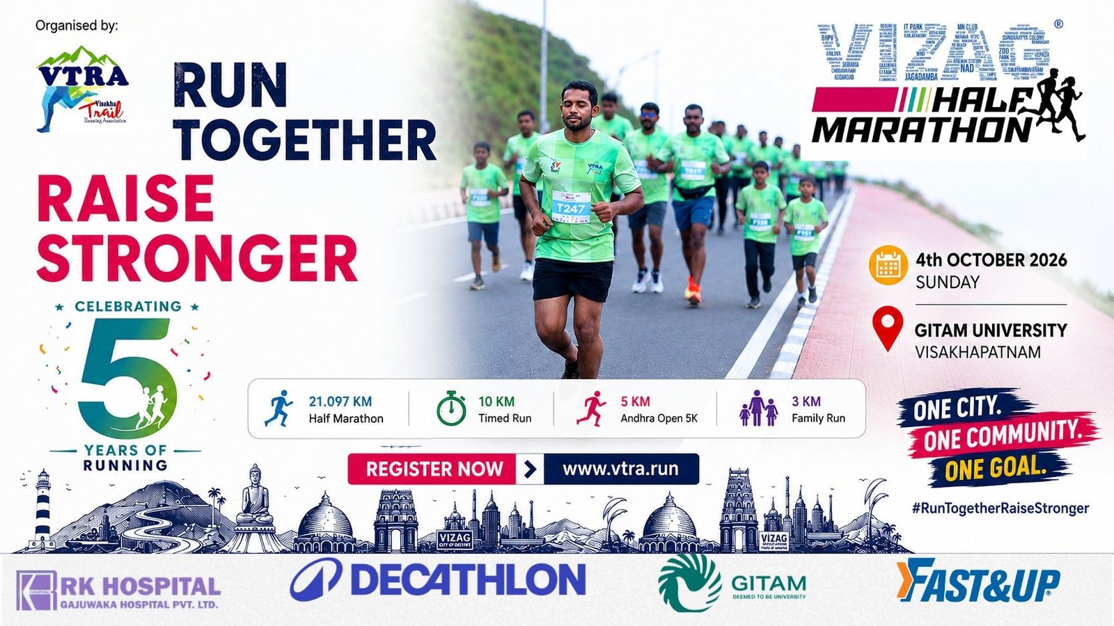 The Vizag Half Marathon Powered by VTRA
