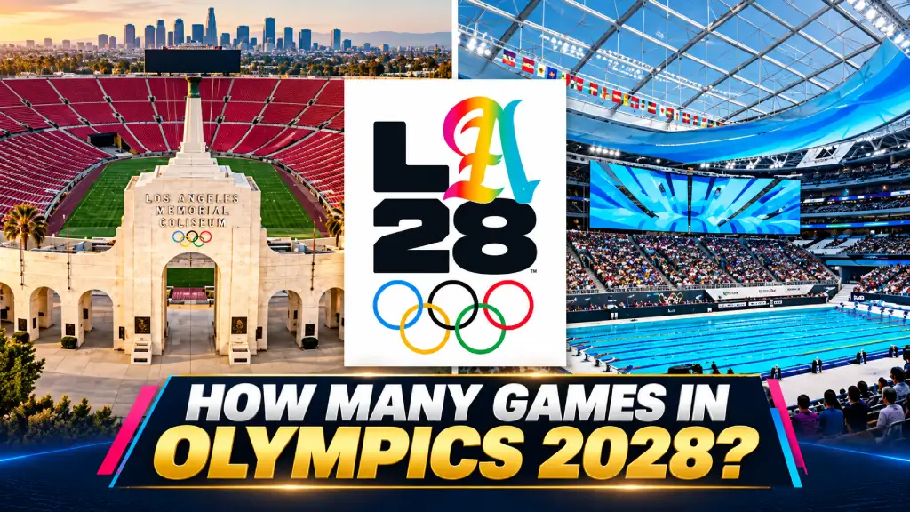 How Many Games in Olympics 2028?
