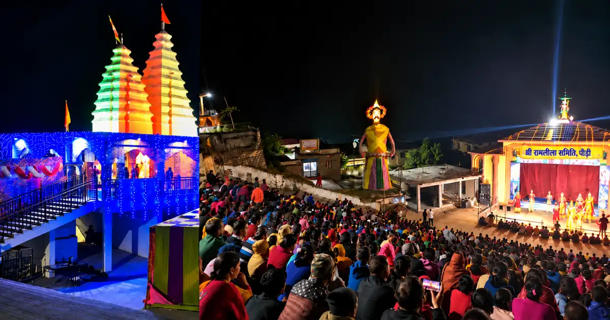 Sharadotsav and Ramlila in Pauri, Pauri Garhwal