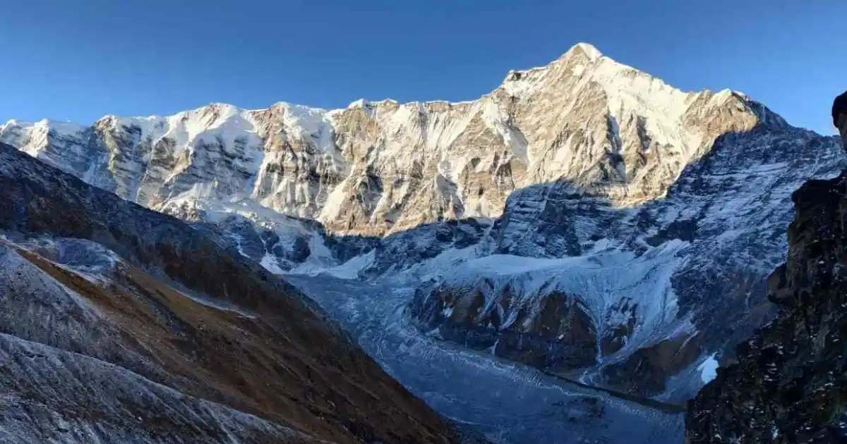 Sunderdhunga Valley with rugged Himalayan peaks in Bageshwar district