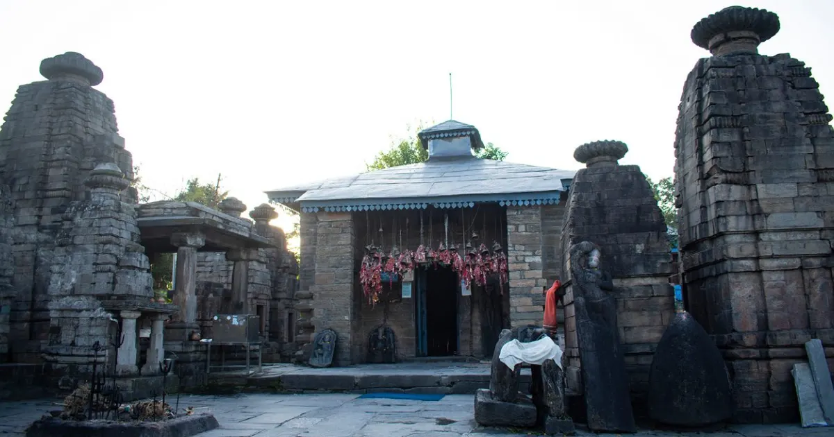 Historic Baijnath Temples beside the Gomti River in Bageshwar district, Uttarakhand