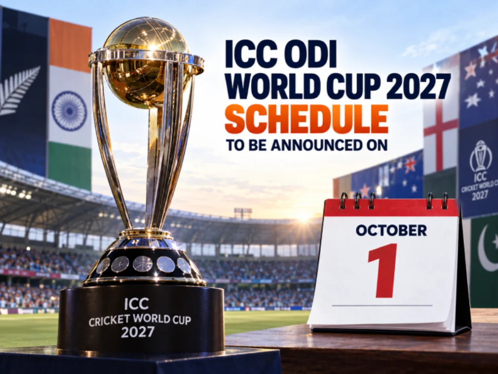2027 ODI cricket world cup schedule