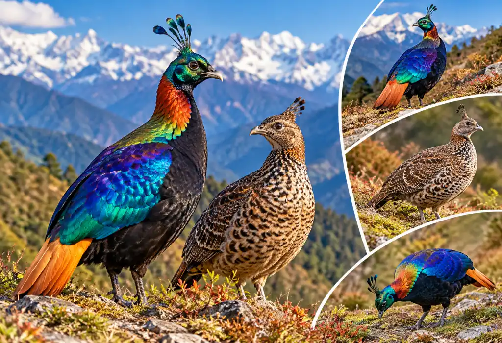 Monal Himalayan Bird