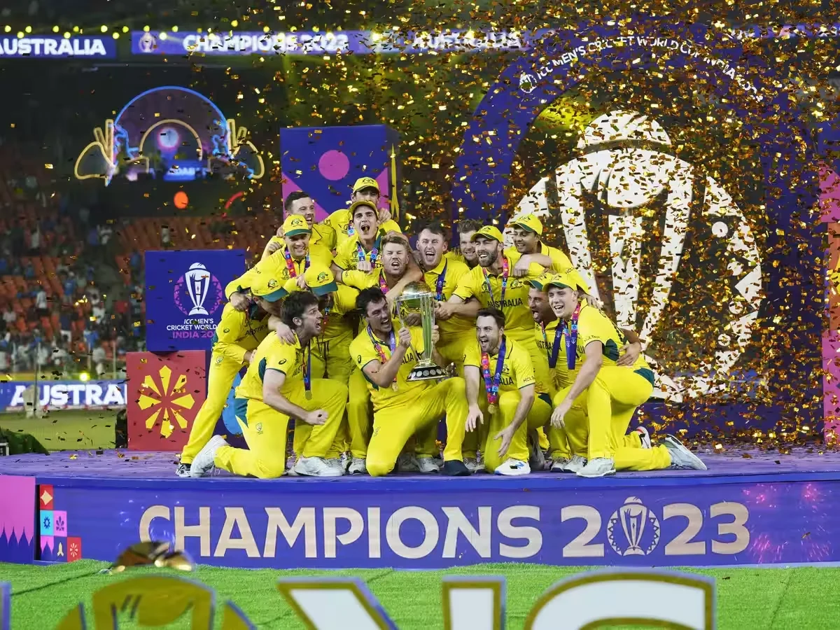 Australia won the 2023 Cricket World Cup final against India